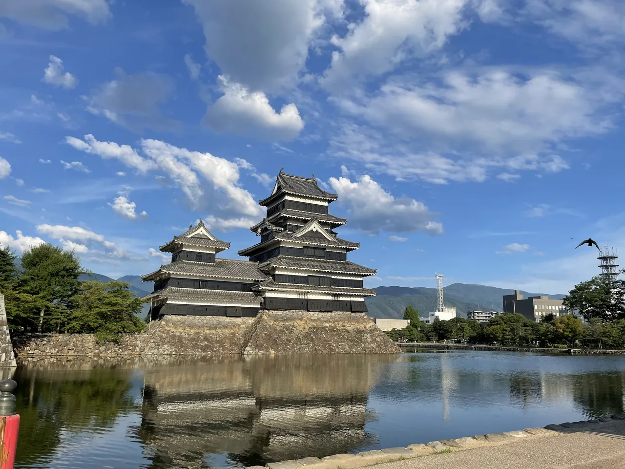松本城（2022年7月31日撮影）